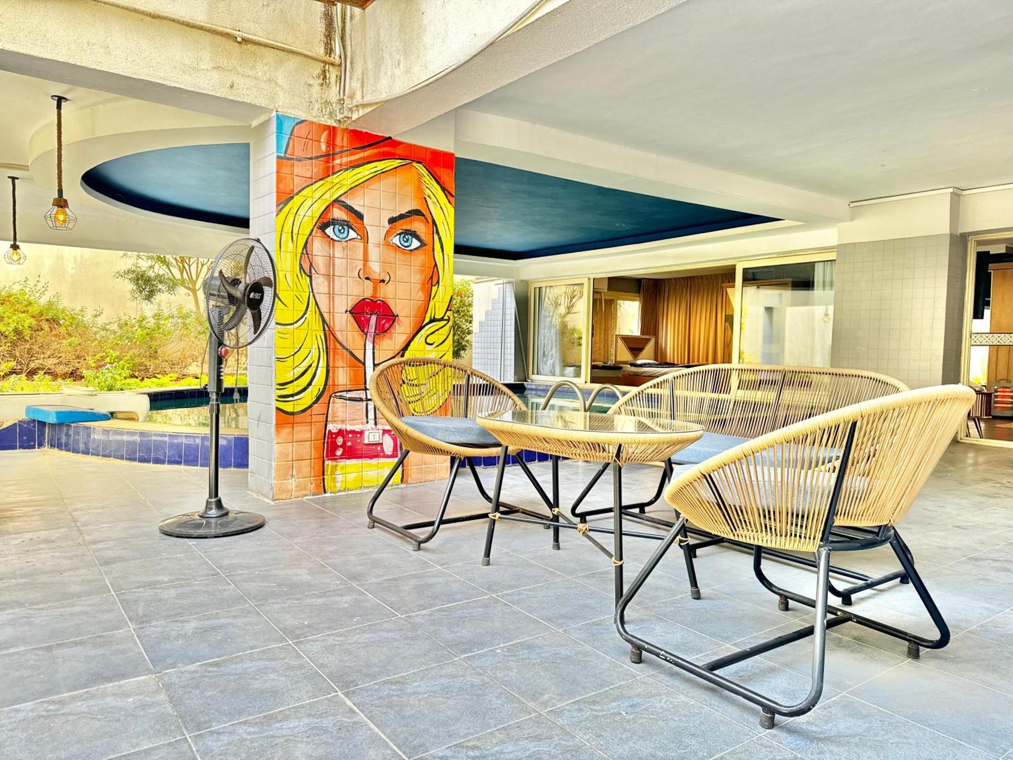 Apartment Charming With Private Pool In New Cairo