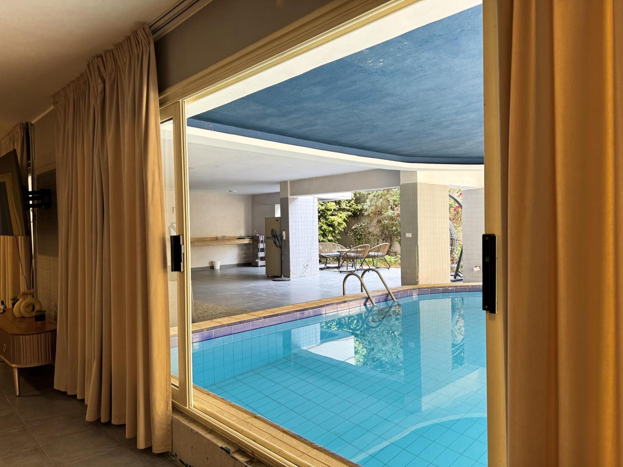 Charming With Private Pool In New Cairo